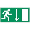 Sign Emergency exit right